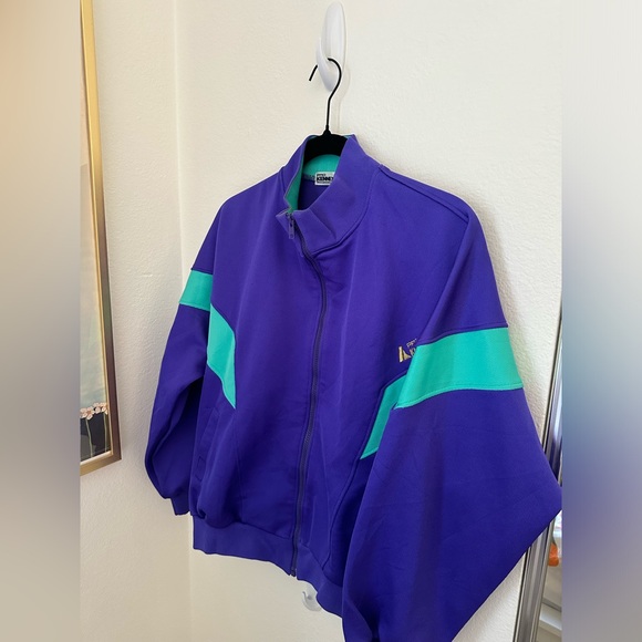 Vintage Y2k Zip Track Jacket Pro Kennex - Picture 2 of 6